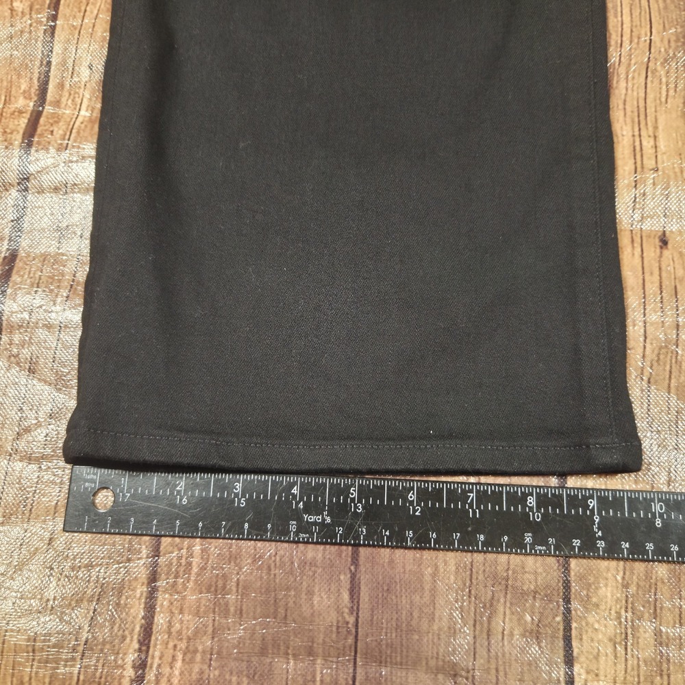 J.Crew Cropped Wide Leg Jeans Womens 27 Black High Rise Minimalist Effortless - Picture 6 of 12